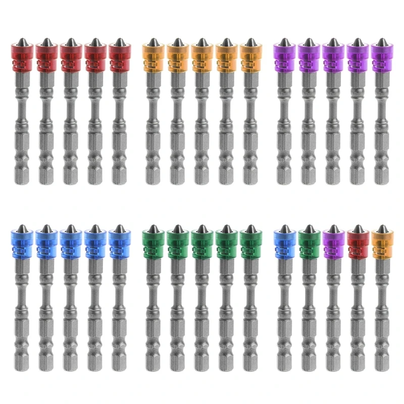 Новый нескользящий Электрический шестигранный инструмент 5 шт. 65 мм магнитный