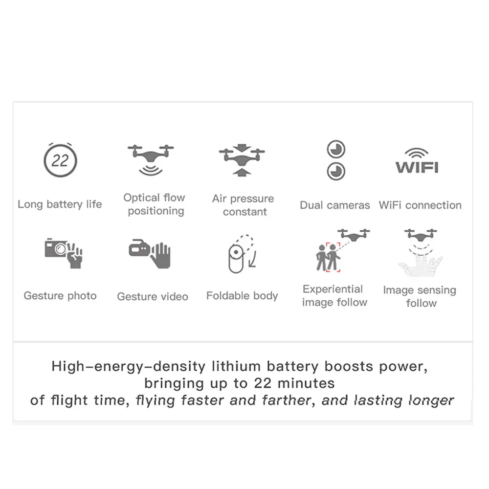 SG900 50x Zoom RC Drone With 4K HD Camera Professional selfie FPV 22minutes long flight Quadcopter Follow Me Helicopter Toy