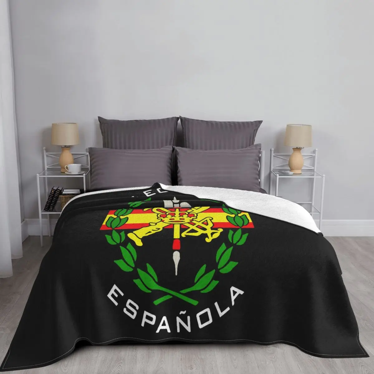 Summer Spanish Legion Mod3 Men Casual Cotton O Latest Cartoon Character Youth Party Animal Pure Promotion Flannel Blanket | Дом и сад