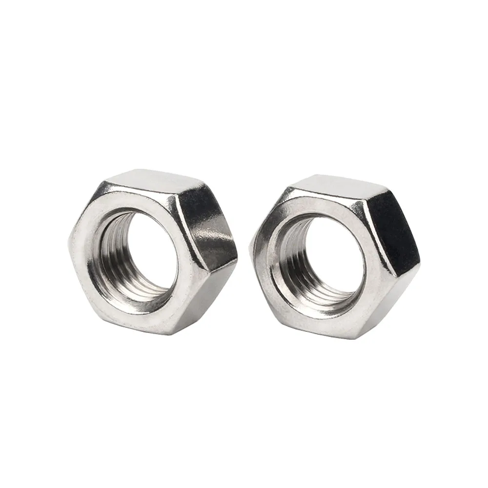 Шестигранная гайка для измерения резьбы шестигранные гайки винт M1 M33 болт 304