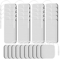 muscle stimulator replacement self adhesive ems electrode pads massage physiotherapy patch for tens digital therapy machine