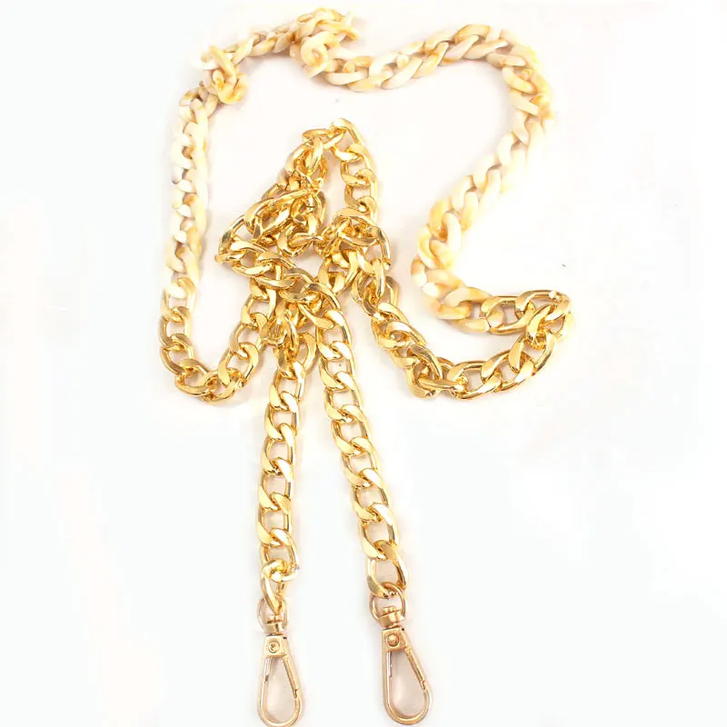 Женская сумка Кроссбоди из акриловой смолы ремень с цепочкой съемные