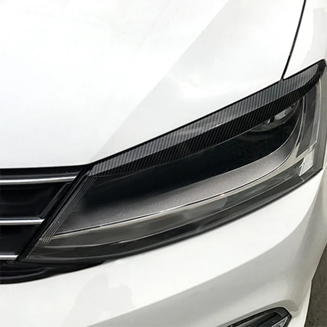 Из 2 предметов Автомобильные фары бровей Веки Стикеры для Volkswagen Jetta (Фольксваген