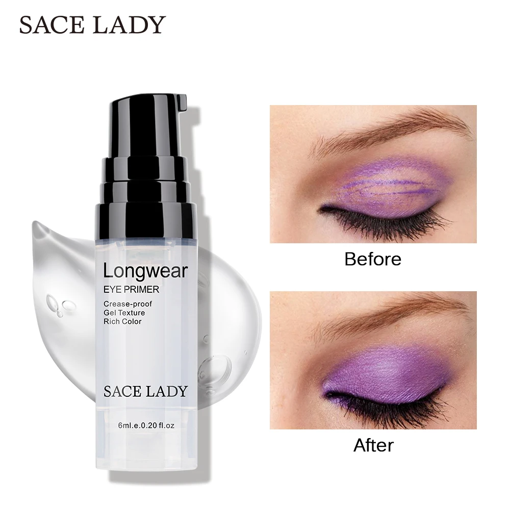 SACE LADY тени для век праймер основа макияжа крем жидкие контроль жирности