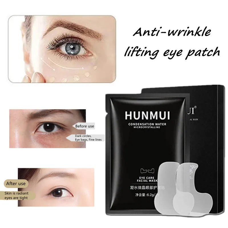 

5Pairs Reusable Beauty Skin Care Anti Aging Anti-wrinkle Silicone Eye-bags Microcrystalline Eye Mask Patch