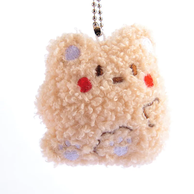 

Kawaii Glutinous Rice Dumpling Dog Rabbit Bear Kitten Teddy Plush Pendant Bag Clothing Accessories Child Gift