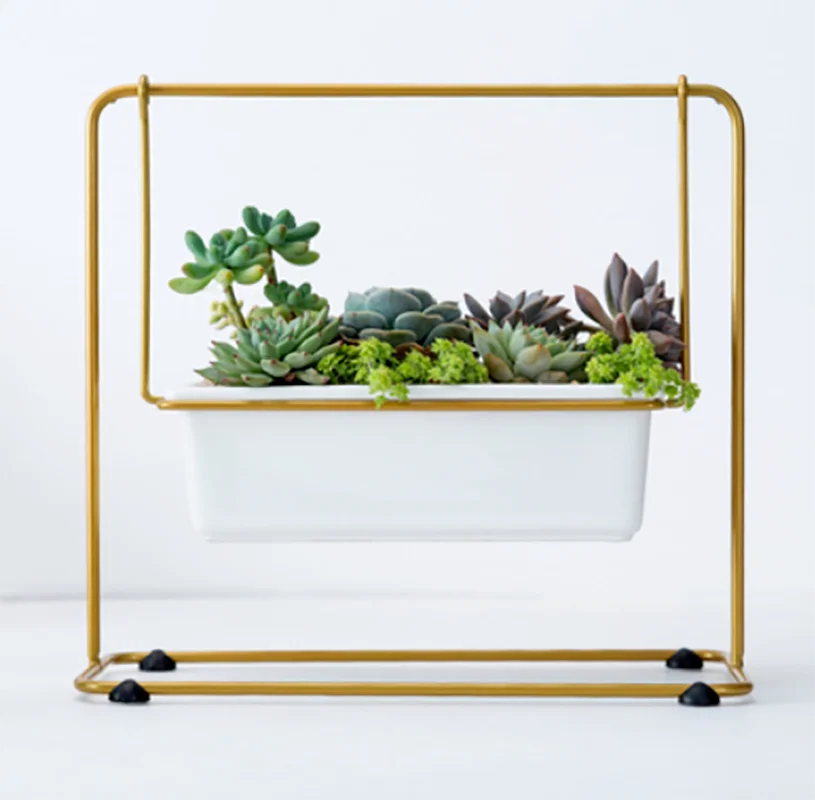 

Vase Home Decorations Living Room Decoration Accessories Vintage Wall Planter Bathroom Decor Maison Simple Ceramic Nordic Square