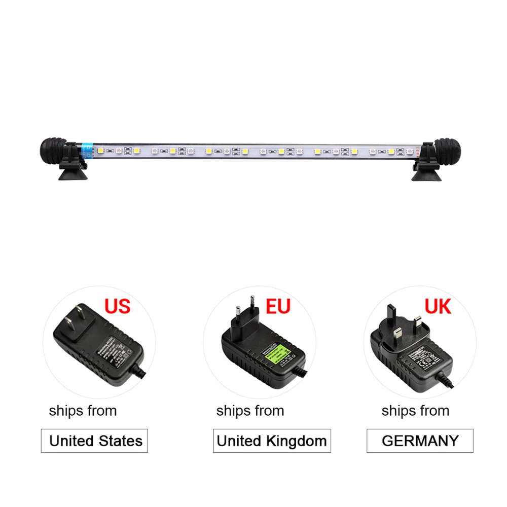 

Aquarium Light LED RGB Remote Control Waterproof Fish Tank Light Underwater Fish Lamp Aquariums Decor Lighting Plant Lamp