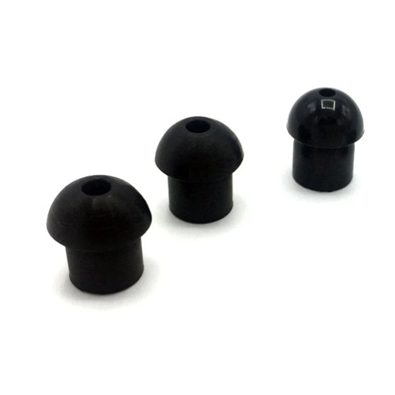 10 X силиконовые наушники-вкладыши для радио с грибами черные | Электроника