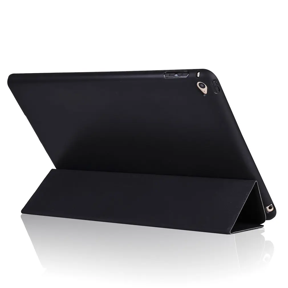 Универсальный чехол тройного сложения для Ipad 9 7/Air1/Air2 силиконовый планшета с