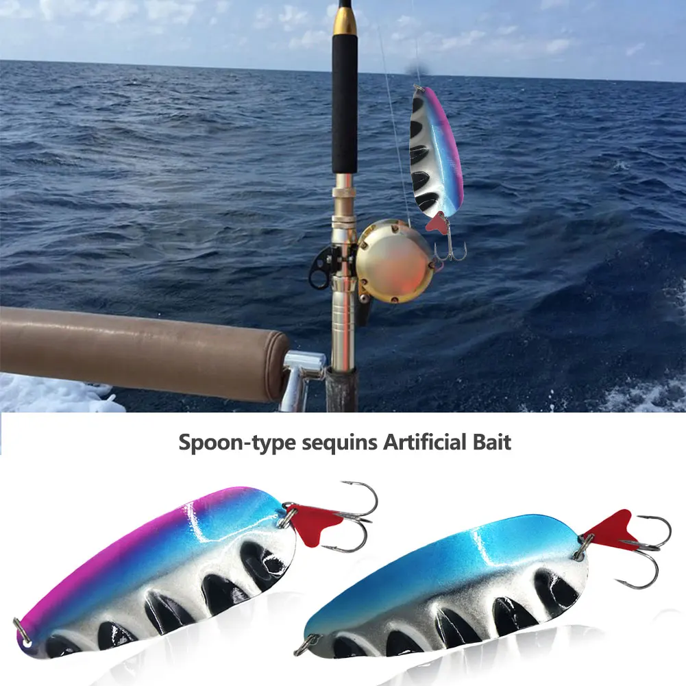 Приманка ложка с блестками искусственные приманки многоразовая приманка для