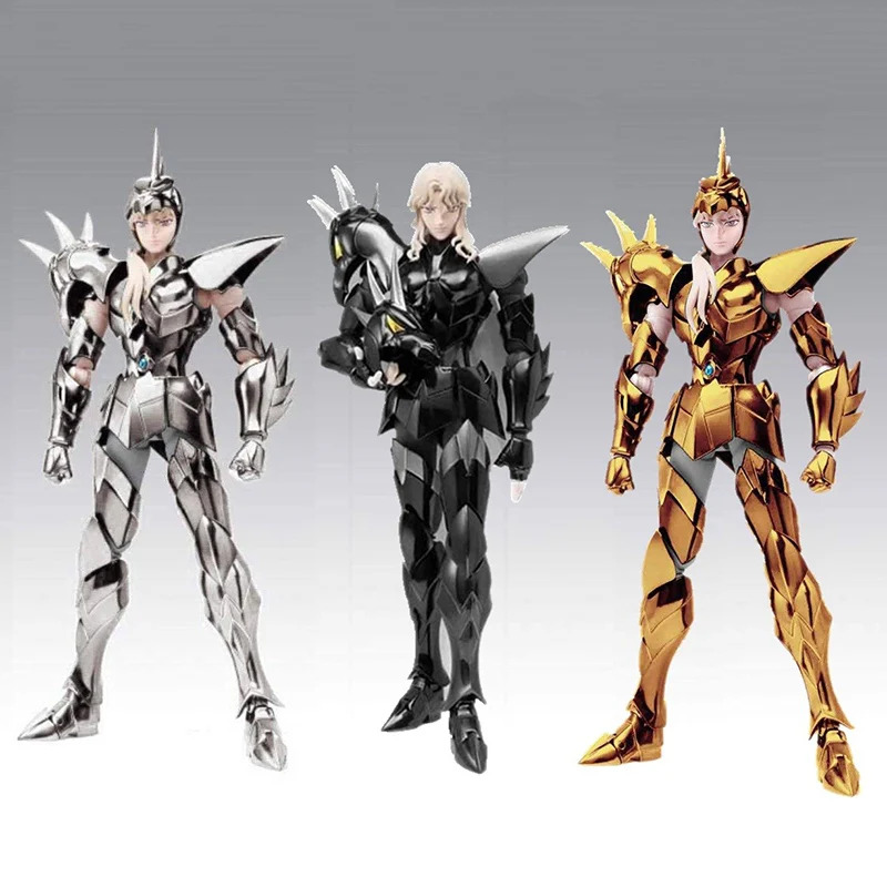 Экшн фигурка Jmodel Saint Seiya EX Асгард Альфа дубхе сиэфрид джакиро Золотая/Серебряная