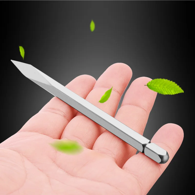 

Stainless Steel Tea Knife Needle Cone Prying Gift Oolong Chinese Green Tea Knife Handmade Cooking Caja De Te Teaware DG50TNC