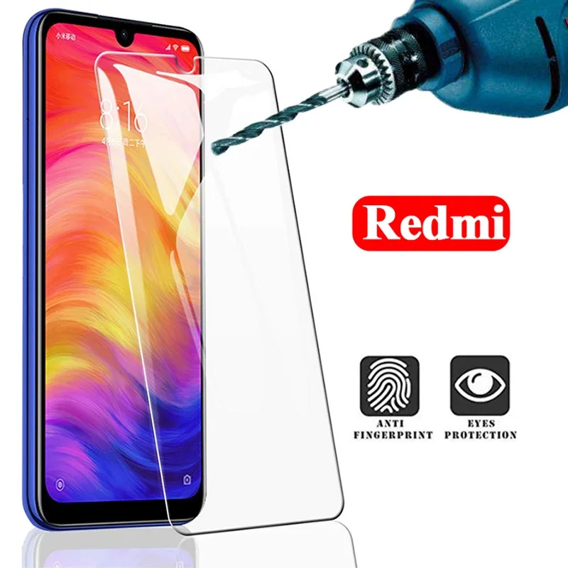 2 шт. закаленное Стекло Экран защитная пленка Фольга для Xiaomi Redmi Note 7 фотоаппаратов