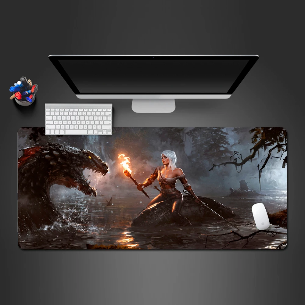 Коврик для мыши Dragon Flame крутой коврик игровой компьютерный геймерские коврики