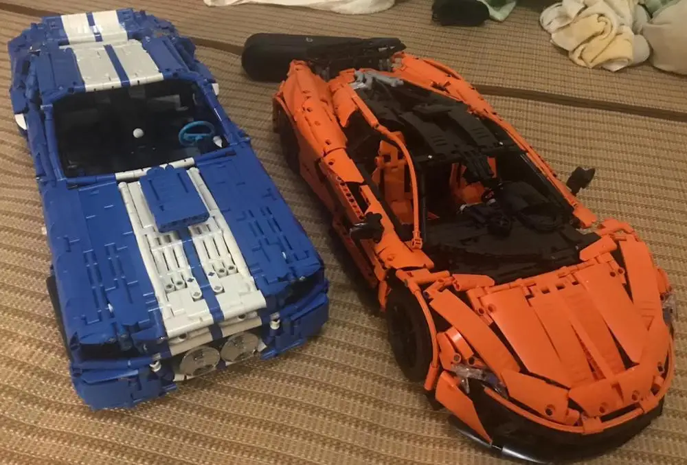 Технологический строительный блок MOC 14616 RC 1967 Eleanor сборка с дистанционным