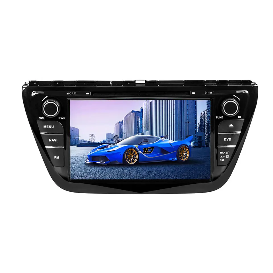 Автомобильный мультимедийный плеер Android 7 1 GPS-навигация 2 Din радио парктроник для