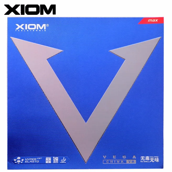 XIOM Оригинал VEGA Китай VM синие прыщи в настольном теннисе резиновая губка для пинг