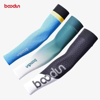 boodun summer cycling running arm sleeves for men women sun uv protection sleeve elastic breathable cool ice silk arm warmers