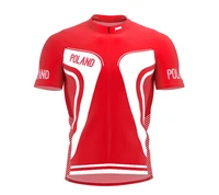 2022 new poland multiple choices summer cycling jersey team men bike road mountain race tops riding bicycle wear bike clothing