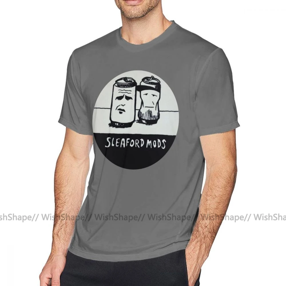 Prodigy футболка Sleaford Mods забавная с коротким рукавом оверсайз 100% хлопок мужская