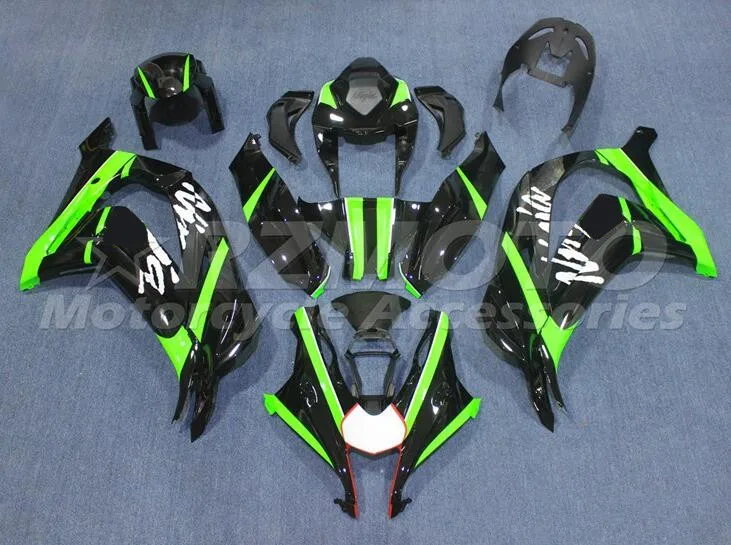 

Новый комплект обтекателей для мотоцикла ABS Подходит для kawasaki Ninja ZX-10R zx10r 10r 2016 2017 2018 2019 16 17 18 19 крутой черный зеленый