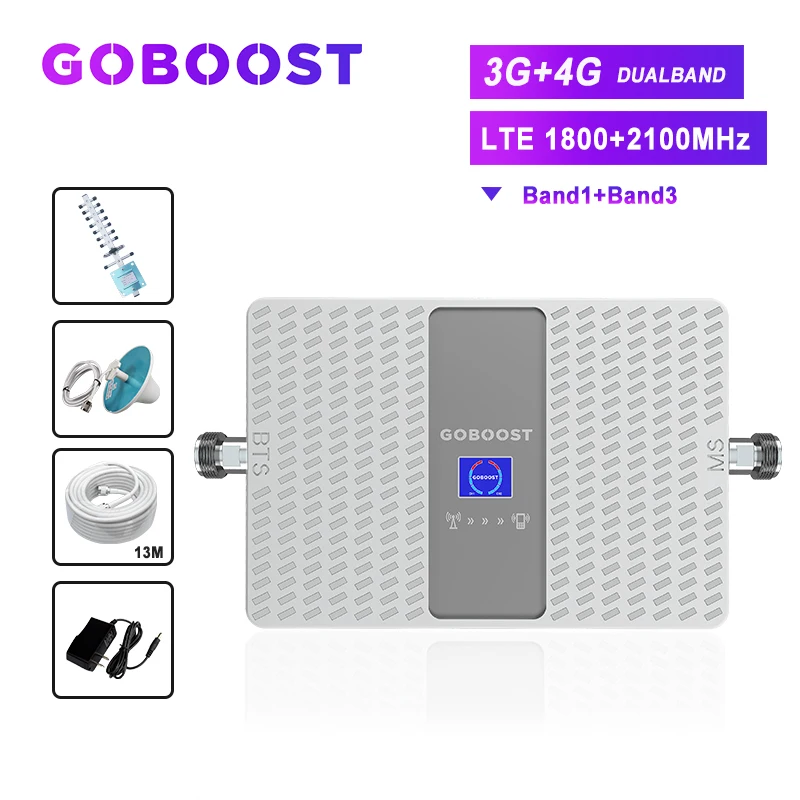 Усилитель сигнала 4G 3G усилитель сотовой связи GSM ретранслятор 1800 2100 для сотовых