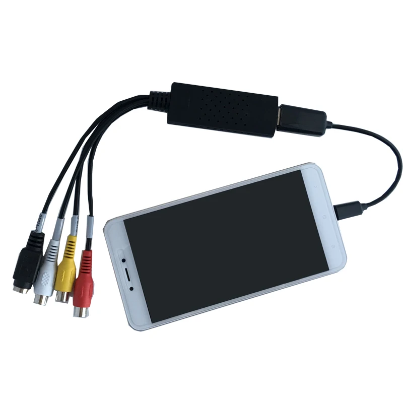 HFSECURITY USB2.0 Captuer Card для телефона Android VHS DVD видео захвата адаптер конвертер Mac OS Linux Win7