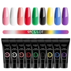 Набор полигелей для ногтей 15 мл полиуф-гели быстрое наращивание УФ-гели маникюрный набор полуперманентный Гель-лак набор полигель для наращивания