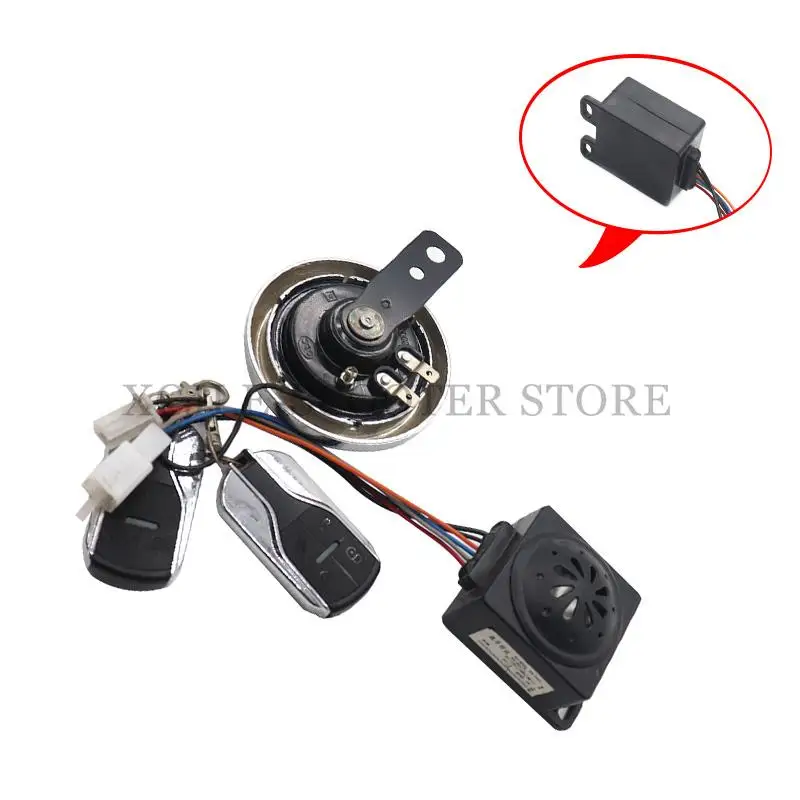 

Alarm One-key Start APP Anti-theft Device Remote Control Lock Car Key Burglar alarm For Citycoco Electric Scooter Accessories