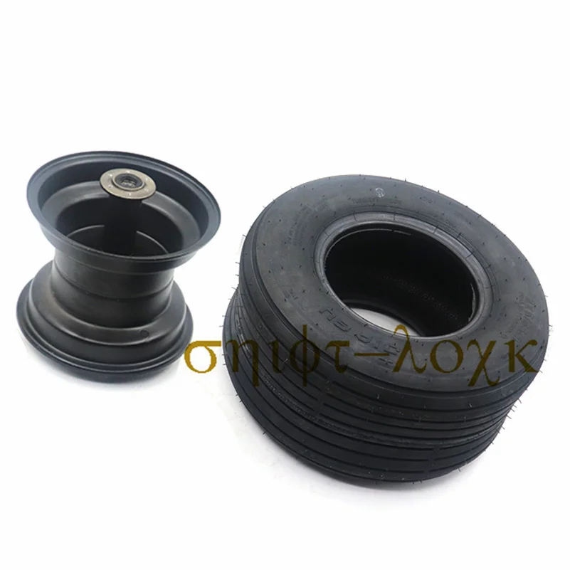 Бескамерная шина 225/55-8 18X-8 с передней ступицей для электрического скутера Citycoco