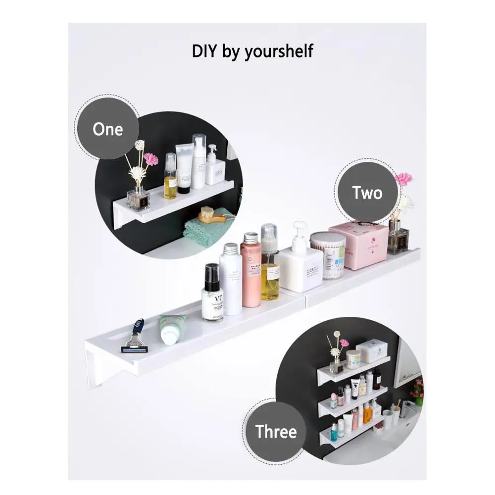 Большая полка для хранения в ванной органайзер унитаза настенные полки