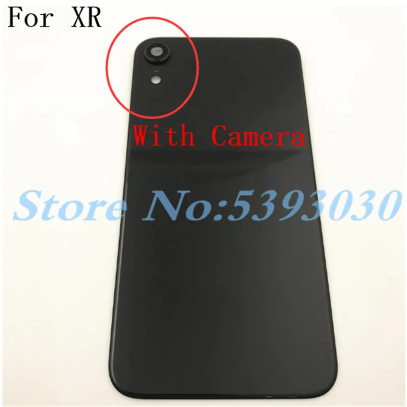 Задняя Крышка аккумуляторной батареи для Apple iPhone XR 6 1 дюйма стеклянная панель
