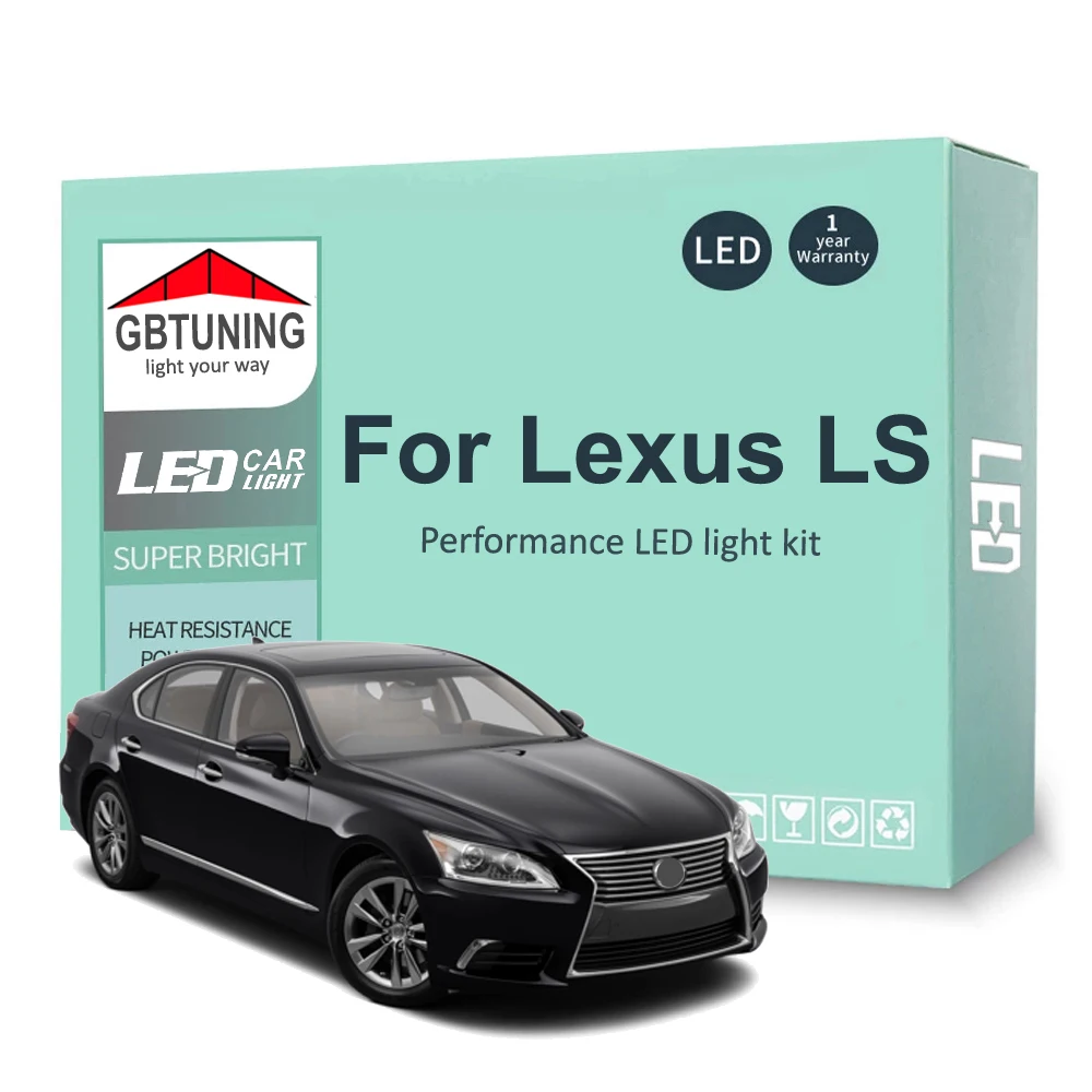 

LED Interior Light Bulb Kit For Lexus LS 400 430 460 460L 600h LS400 LS430 LS460 LS460L LS600h 1990-2017 Car Trunk Lamp Canbus