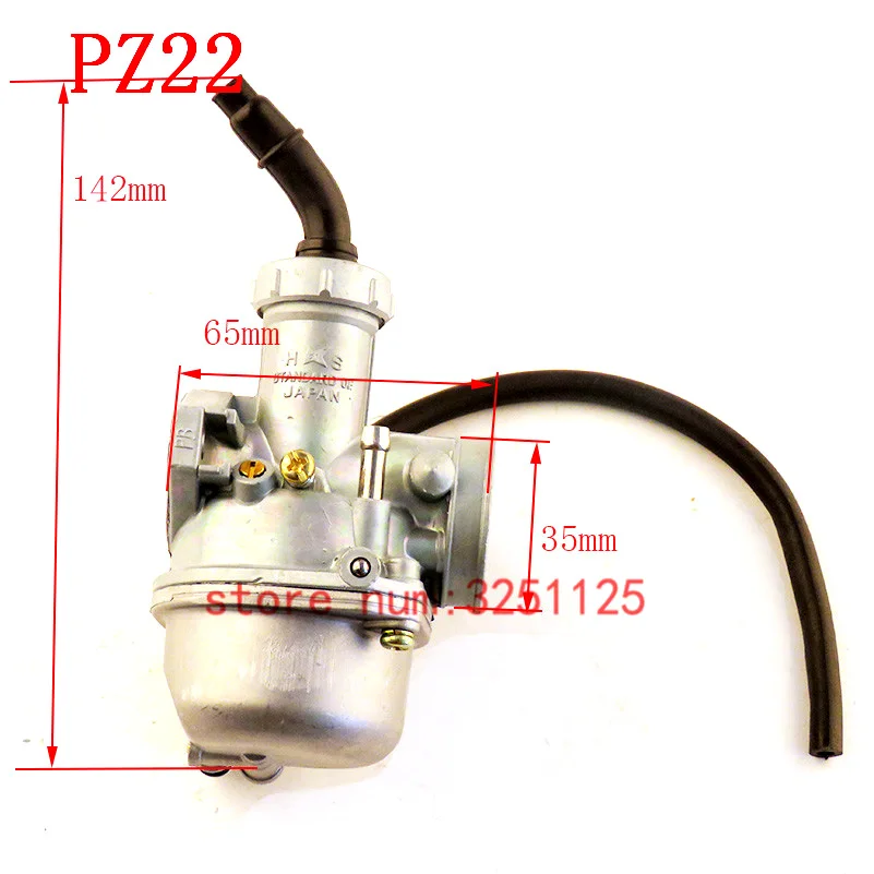 Карбюратор для мотоцикла PZ19 PZ20 PZ22 PZ26 PZ27 PZ30 VM VM19 VM22 Carb карбюратор с ручным кабелем