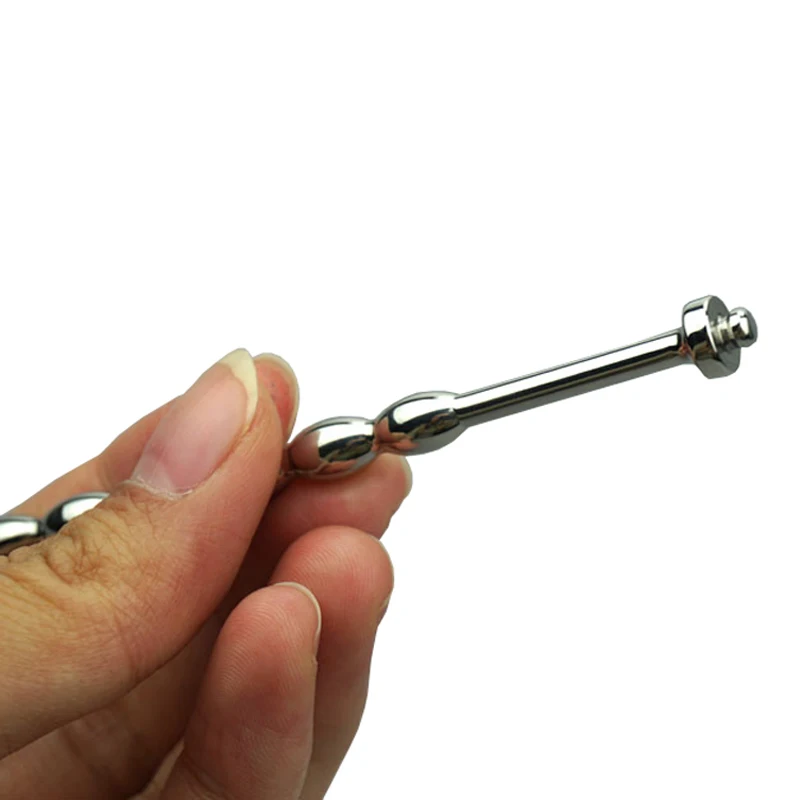 Электро-шоковая вилка для мужского пениса из нержавеющей стали катетер