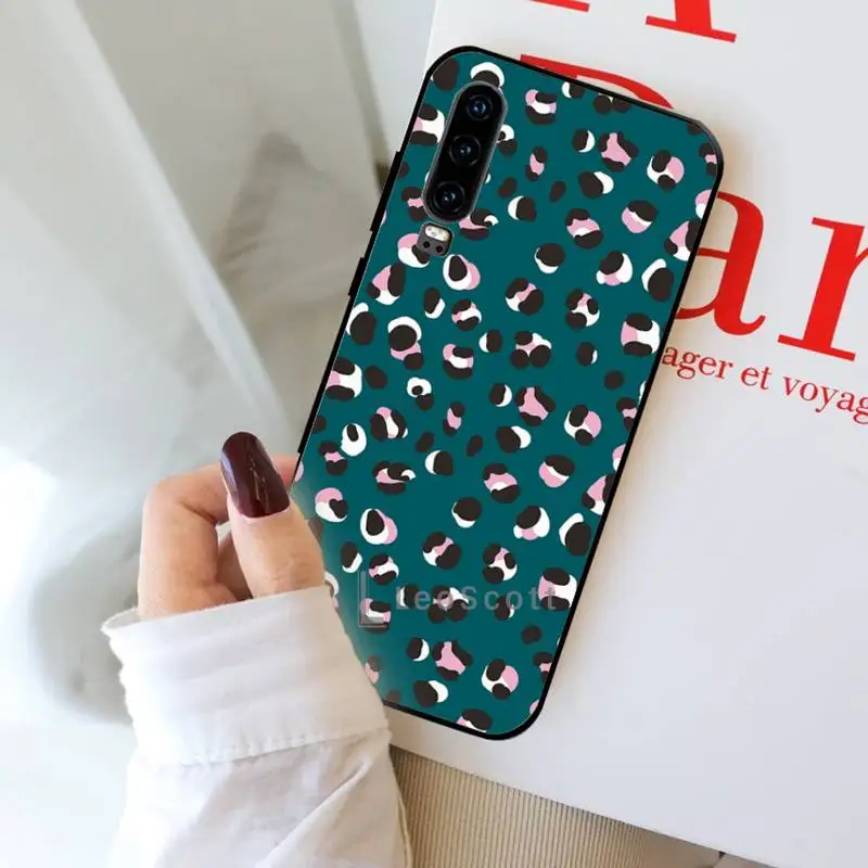 

Sexy leopard pink Phone Cases For Huawei Y5 Y6 II Y7 Y9 PRIME 2018 2019 NOVA3E P20 PRO P10 Honor 10