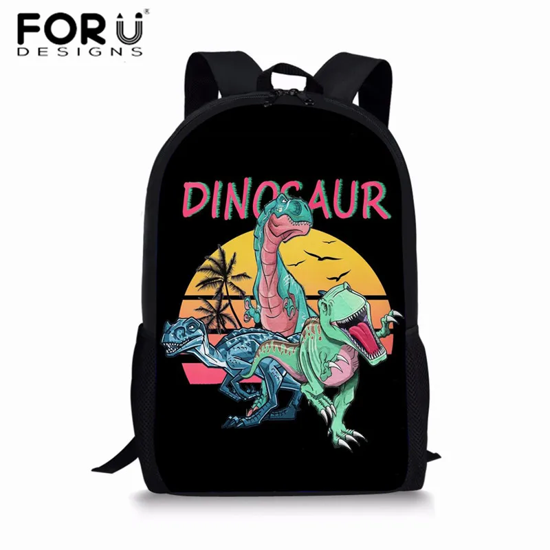 Z5039C FORUDESIGNS Jurassic World детские школьные ранцы для мальчиков T-rex рюкзак в виде динозавра первичные Детские рюкзаки детская сумка на подарок Mochilas - Цвет: Z5039C