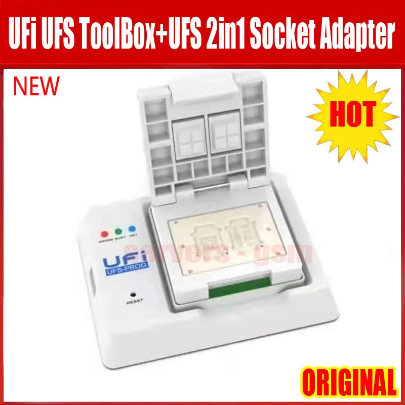 2022 NEW Original UFi-UFS ToolBox+ UFS 2in1 Socket Adapter ( BGA254 BGA153) Works as an add-on interface paired with UFI-BOX w | Мобильные