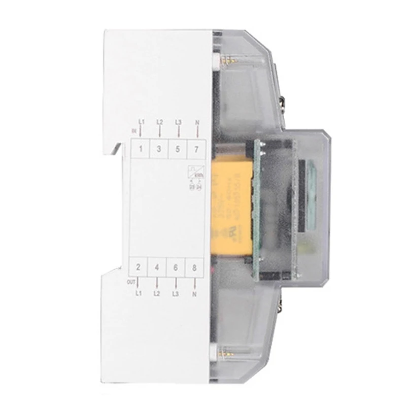 

3 Phase 4 Wire Electronic Power Consumption Energy Meter LCD Digital Backlight