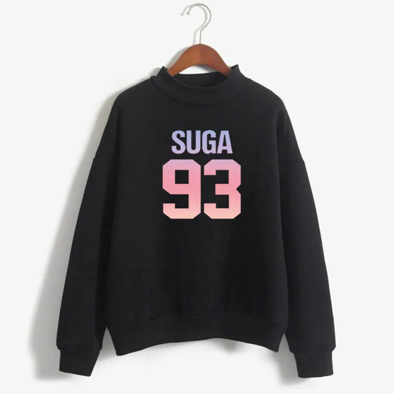 Loveyourself Толстовка в стиле bangtan love yourself rapmonster 94 Женская harajuku kpop Hope World suga 93|Женские