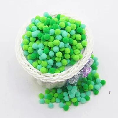 080919 20g Мини Помпон 8 мм Pom Poms Ponpon многоцветные Pompony ремесла поставки DIY для детской игрушки швейные украшения для дома и свадьбы 20 г - Цвет: 080919 20g