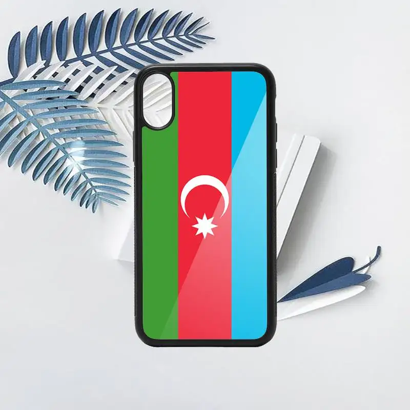 

Azerbaijan buta flag Phone Cases PC for iPhone 11 12 pro XS MAX 8 7 6 6S Plus X 5S SE 2020 XR