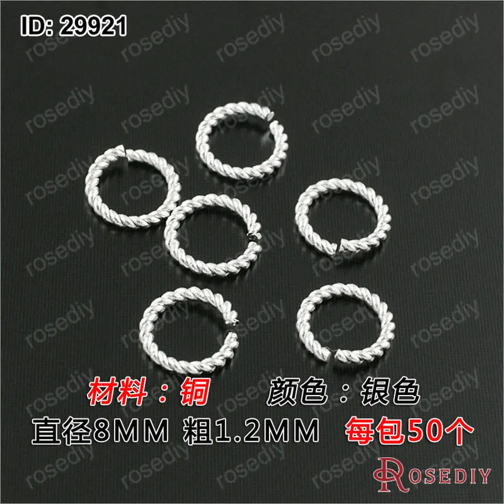 50 шт. внешний диаметр 5 мм 6 8 Толщина 1 2 античная бронза/золотистый/серебристый