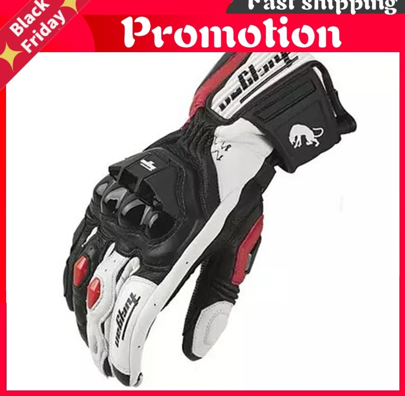 

High quality Genuine Leather gloves men's luva moto motorcycle gloves AFS6 AFS10 AFS18 guantes rekawice motocyklowe