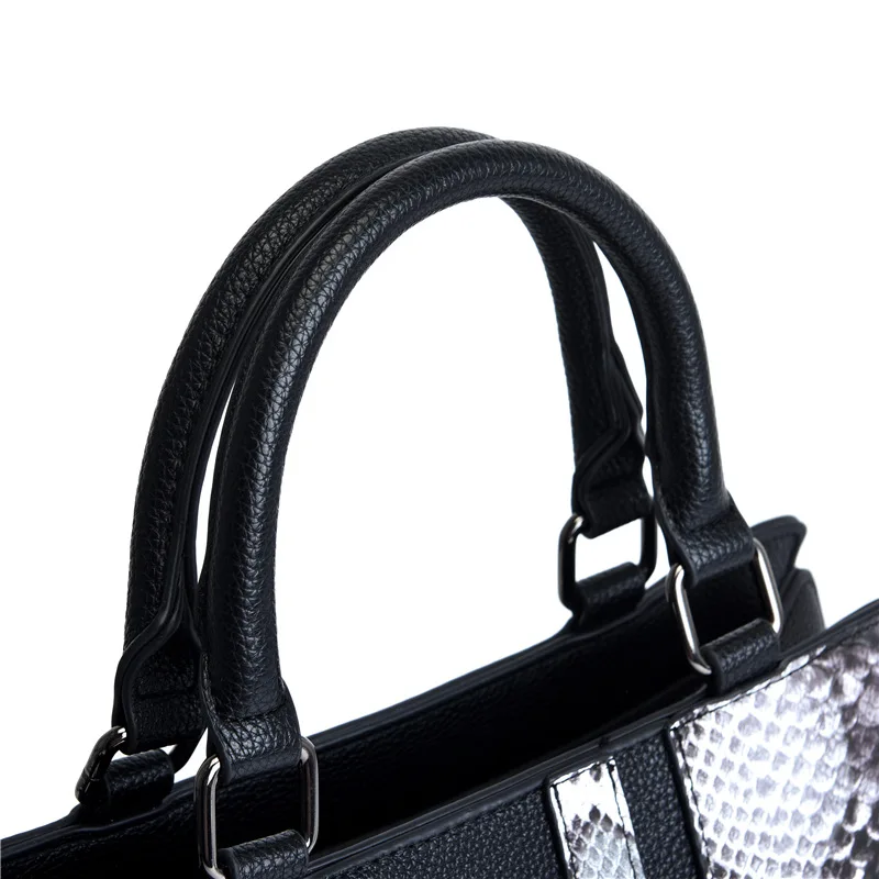 

Genuine Leather Patchwork Handbags for Women 2020 New Fashion Female Shoulder Messenger Bags Ladies Fashionable Party Purses Sac