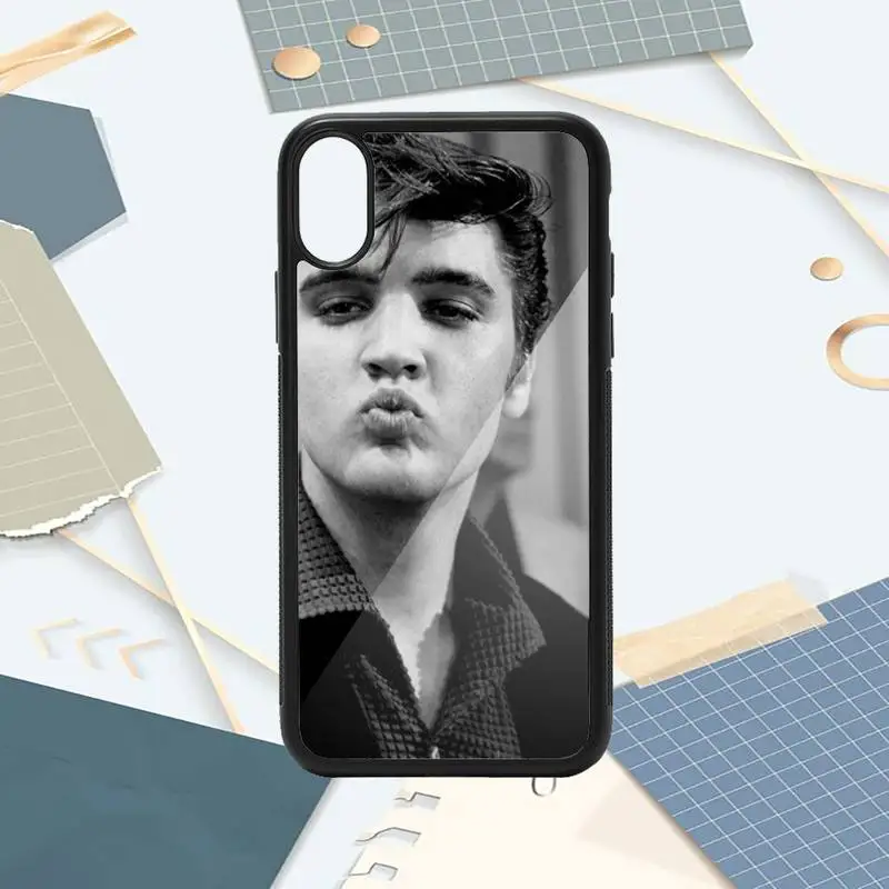 

American rock singer Elvis Presley Phone Case PC for iPhone 11 12 pro XS MAX 8 7 6 6S Plus X 5S SE 2020 XR