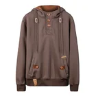 Толстовка мужская с капюшоном, Модная молодежная однотонная куртка, свитшот, худи в европейском и американском стиле, одежда в стиле Харадзюку