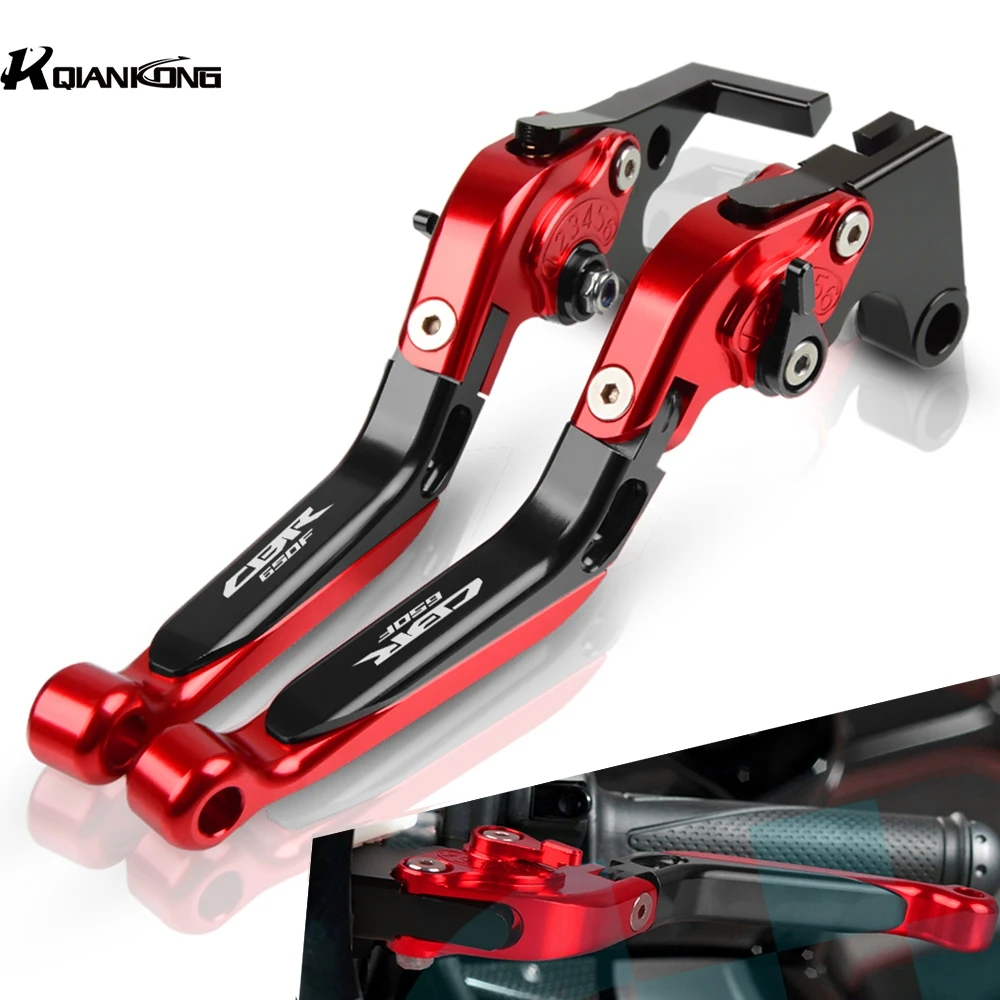 Мотоциклетные тормозные рычаги CNC алюминиевые регулируемые тормоза и сцепления