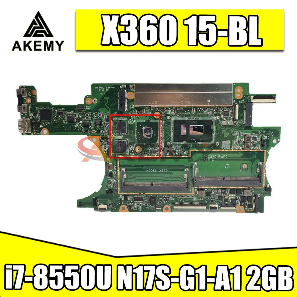 

Материнская плата для ноутбука HP SPECTRE X360 15-BL 15T-BL